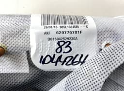 RENAULT 985L13245R 985L06118R Airbag set RENAULT ESPACE V (JR) (2015-2023) — thumbnail 4