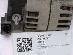 MERCEDES-BENZ A0009063722 Alternator MERCEDES-BENZ C-CLASS (W204) (2007-2013) — thumbnail 4