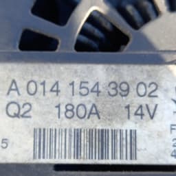 MERCEDES-BENZ A0141543902 Alternator MERCEDES-BENZ GLK-CLASS (X204) (2008-2015) — thumbnail 4