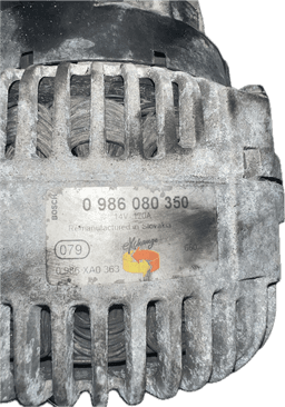 BMW 0986080350 12317799204 12318517261 12317802929 Alternator BMW 5 (E60, E61) (2003-2010) — thumbnail 3
