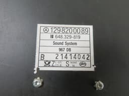 MERCEDES-BENZ A1298200089 Amplifier / receiver / car phone, other MERCEDES-BENZ SL-CLASS (R129) (1989-2001) — thumbnail 3