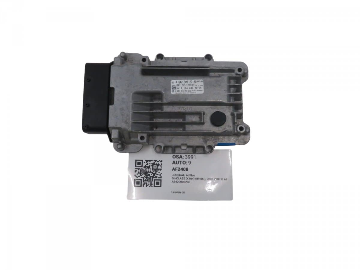 A6429002200 6429002200 A6429007400 A6429000801 AdBlue control unit MERCEDES-BENZ GL-CLASS (X164) (2006-2012)