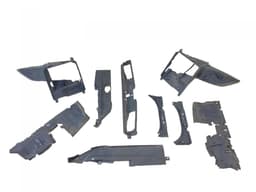 AUDI 4H0121284B Air duct front left AUDI A8 (4H) (2009-2017) — thumbnail 1