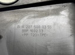 MERCEDES-BENZ A2075000355 Air duct front, other MERCEDES-BENZ E-CLASS Coupe (C207) (2009-2016) — thumbnail 3