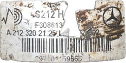 MERCEDES-BENZ 2123202125 A2123202125 Air shock absorber rear left MERCEDES-BENZ E-CLASS (W212) (2009-2016) — thumbnail 4