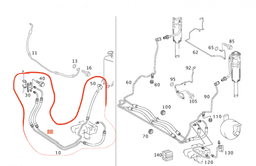 MERCEDES-BENZ A2309975082 Air suspension / self-levelling suspension, other MERCEDES-BENZ SL-CLASS (R230) (2001-2012) — thumbnail 1