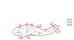 MERCEDES-BENZ A2309975082 Air suspension / self-levelling suspension, other MERCEDES-BENZ SL-CLASS (R230) (2001-2012) — thumbnail 3
