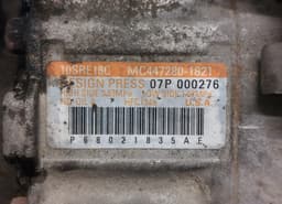 JEEP 68021835AE MC447280-1821 MC4472801821 AC / aircon Compressor JEEP GRAND CHEROKEE IV (WK, WK2) (2010-2021) — thumbnail 5
