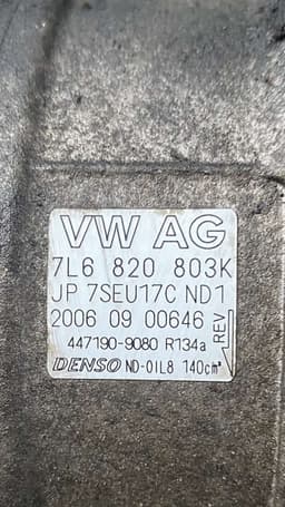 AUDI AC / aircon Compressor AUDI Q7 (4L) (2006-2015) — thumbnail 5
