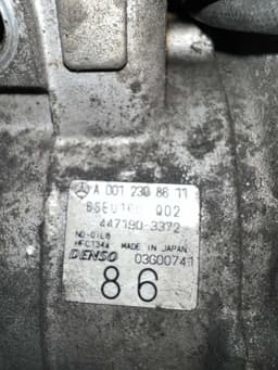 MERCEDES-BENZ AC / aircon Compressor MERCEDES-BENZ E-CLASS (W211) (2002-2009) — thumbnail 2