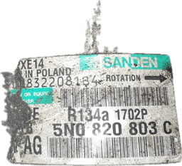 SEAT 5N0820803C AC / aircon Compressor SEAT ALTEA (5P) (2004-2015) — thumbnail 4