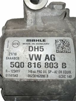 SKODA 5Q0816803B AC / aircon Compressor SKODA OCTAVIA III (5E) (2012-2019) — thumbnail 5
