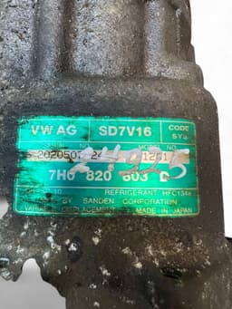 VW 7H0820803D 7H0820803F 7H0820811 7H0820811B AC / aircon Compressor VW TRANSPORTER T5 / MULTIVAN (7H, 7E, 7J) (2003-2015) — thumbnail 4