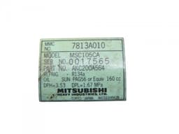 MITSUBISHI AC / aircon Compressor MITSUBISHI GRANDIS II (NA_W) (2003-2011) — thumbnail 5