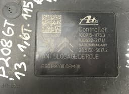 PEUGEOT 10091511753 ABS hydraulic unit / pump PEUGEOT 208 I (A9) (2012-2019) — thumbnail 2