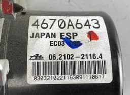 MITSUBISHI 4670A643 ABS hydraulic unit / pump MITSUBISHI ASX I / RVR III (GA) (2010-2023) — thumbnail 3