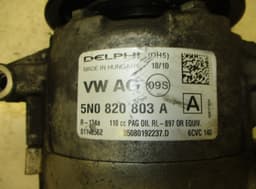 VW AC / aircon Compressor VW GOLF VI (5K) (2008-2013) — thumbnail 5