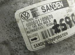 VW AC / aircon Compressor VW JETTA III (1K2) (2005-2010) — thumbnail 5