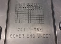 HONDA 74111-T8K 74111T8K 74111-T8K-G00 74111T8KG00 Engine splash shield HONDA HR-V II (RU) (2014-2022) — thumbnail 3