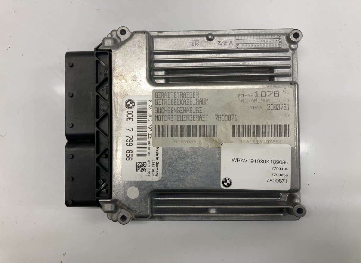 BMW DDE7799856 0281012707 Engine Control Unit / module (ECU) BMW 3 (E90, E91, E92, E93) (2005-2011)