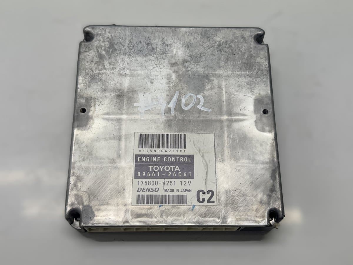 8966126C61 17580-4251 175804251 Engine Control Unit / module (ECU) TOYOTA HIACE / GRANVIA (XH10, XH20) (1995-2004)