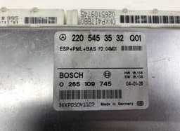 MERCEDES-BENZ 0265109607 ESP control unit MERCEDES-BENZ S-CLASS Coupe (C215) (1999-2006) — thumbnail 2