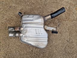 BMW 7807110 112151106000 Exhaust rear silencer (muffler) BMW 5 (F10, F11) (2010-2017) — thumbnail 3