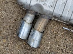 BMW 7807110 112151106000 Exhaust rear silencer (muffler) BMW 5 (F10, F11) (2010-2017) — thumbnail 2