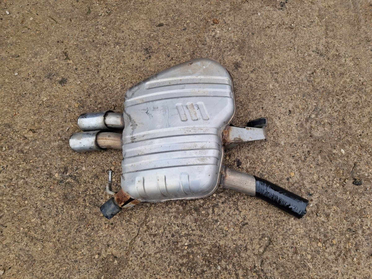 BMW 7807110 112151106000 Exhaust rear silencer (muffler) BMW 5 (F10, F11) (2010-2017)