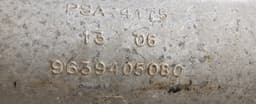 PEUGEOT 9639405080 9680279680 Exhaust rear silencer (muffler) PEUGEOT 1007 (KM) (2005-2009) — thumbnail 4
