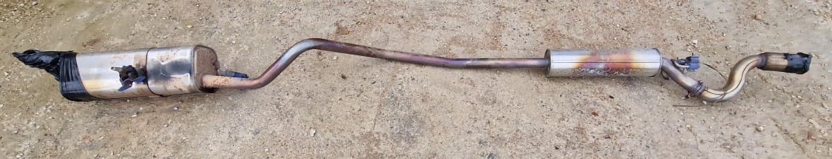 PEUGEOT PSA3188 PSA3187 Exhaust rear silencer (muffler) PEUGEOT 3008 I (T84) (2009-2016)