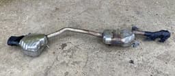AUDI 8K0253611 8K0119E 8K0253411 Exhaust rear silencer (muffler) AUDI A4 / A4 ALLROAD (B8) (2007-2015) — thumbnail 1