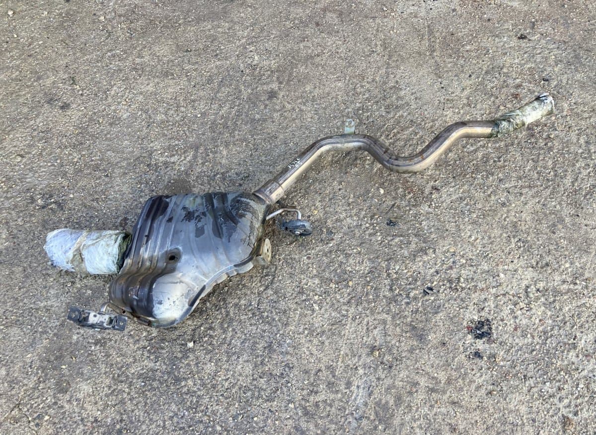 MERCEDES-BENZ A2514908702 Exhaust rear silencer (muffler) MERCEDES-BENZ R-CLASS (W251) (2006-2013)