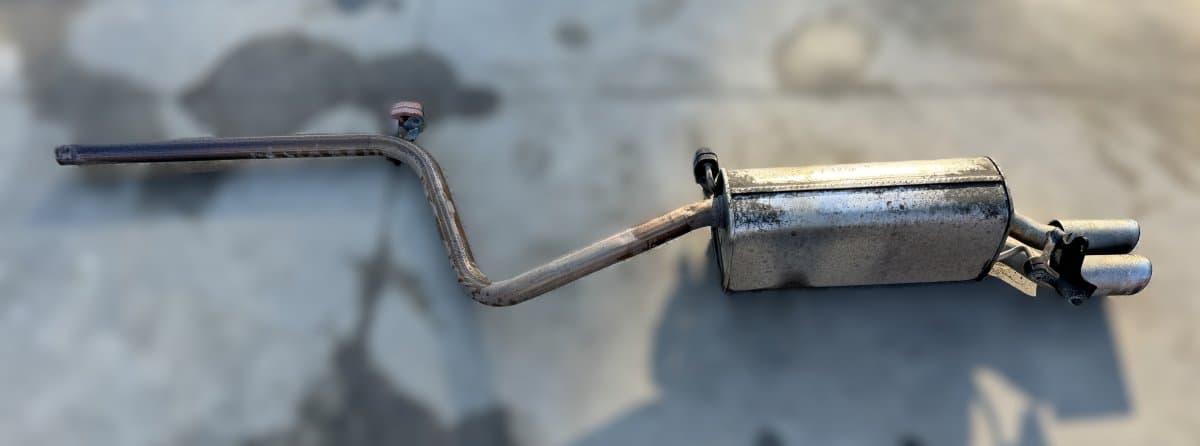 AUDI 6R0253611S Exhaust rear silencer (muffler) AUDI A1 (8X1, 8XK, 8XA, 8XF) (2010-2018)