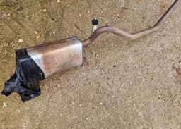 PEUGEOT PSA4328 PSA4328 Exhaust rear silencer (muffler) PEUGEOT 508 I (W23) (2010-2018) — thumbnail 3