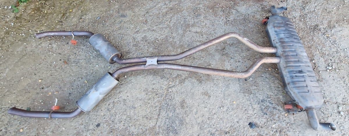 LAND ROVER DAM051 Exhaust rear silencer (muffler) LAND ROVER RANGE ROVER III (LM) (2002-2012)