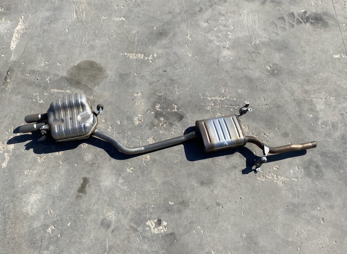 AUDI 8K0253409BA 8K0253609H Exhaust system complete AUDI A4 / A4 ALLROAD (B8) (2007-2015)