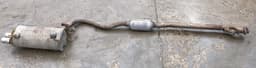 PEUGEOT 1730HE 1717JP Exhaust system complete PEUGEOT 4007 (GP) (2007-2012) — thumbnail 2