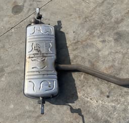 MERCEDES-BENZ A2464901350 A2464901550 Exhaust system complete MERCEDES-BENZ B-CLASS (W246, W242) (2011-2018) — thumbnail 3
