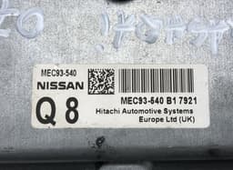 NISSAN MEC93540 Engine Control Unit / module (ECU) NISSAN QASHQAI I (J10) (2007-2013) — thumbnail 3