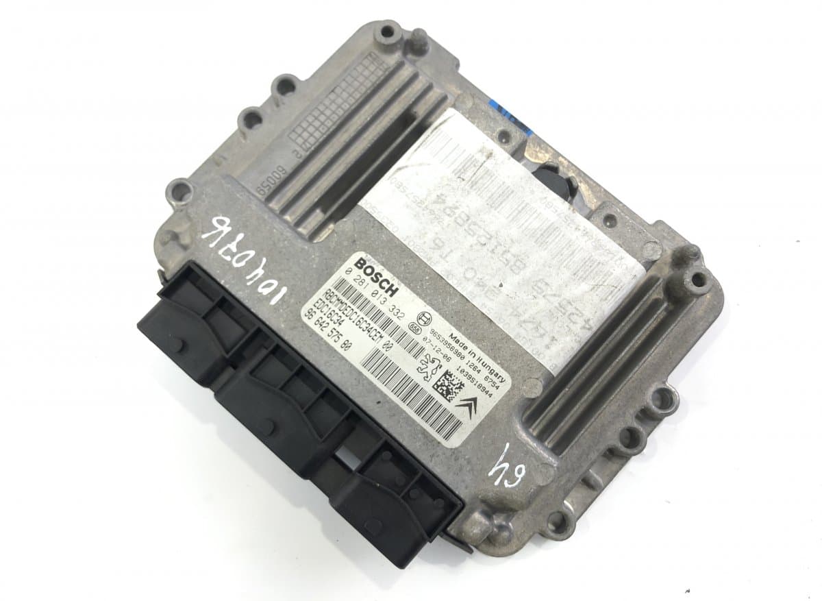 0281013332 0281013331 Engine Control Unit / module (ECU) PEUGEOT 307 (2000-2007)
