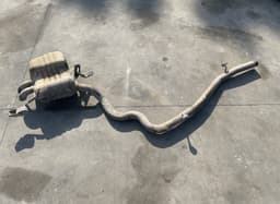 SKODA 3V0253181T Exhaust system complete SKODA SUPERB III (3V3, 3V5) (2015-2024) — thumbnail 1
