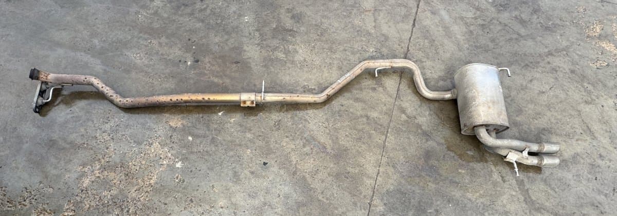 5N0253611C Exhaust system complete VW TIGUAN I (5N) (2007-2018)