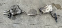 VW 1K0253411BM 1K0120AD Exhaust system complete VW GOLF VI (5K) (2008-2013) — thumbnail 1