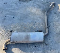 PEUGEOT 1614074980 1614075780 Exhaust rear silencer (muffler) PEUGEOT BOXER (2006-) — thumbnail 1