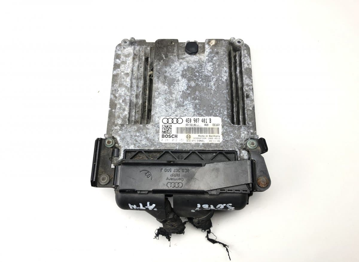 AUDI 4E0907401B Engine Control Unit / module (ECU) AUDI A8 (4E) (2002-2010)