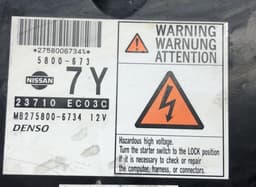 NISSAN 23710EC03C Engine Control Unit / module (ECU) NISSAN NAVARA II / NP300 (D40) (2004-2021) — thumbnail 3