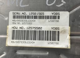 GMC 12581565 12575502 12580788 Engine Control Unit / module (ECU) GMC SAVANA 1500 [USA] (2002-) — thumbnail 3