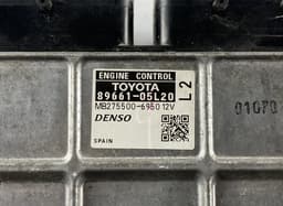 TOYOTA 89661-05L20 8966105L20 Engine Control Unit / module (ECU) TOYOTA AVENSIS (T270) (2009-2018) — thumbnail 3