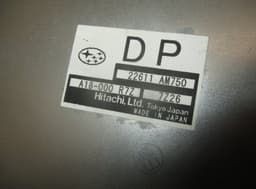SUBARU A18-000R72 Engine Control Unit / module (ECU) SUBARU IMPREZA (GH, GR) (2008-2012) — thumbnail 4